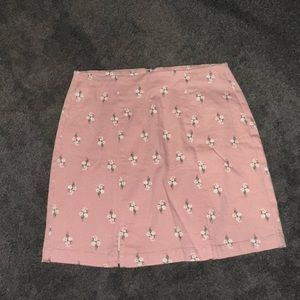 Mini Aeropostale Skirt with Flowers